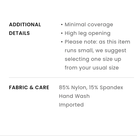 LOFT Beach Striped Seersucker String Bikini Bottom - Picture 3 of 3